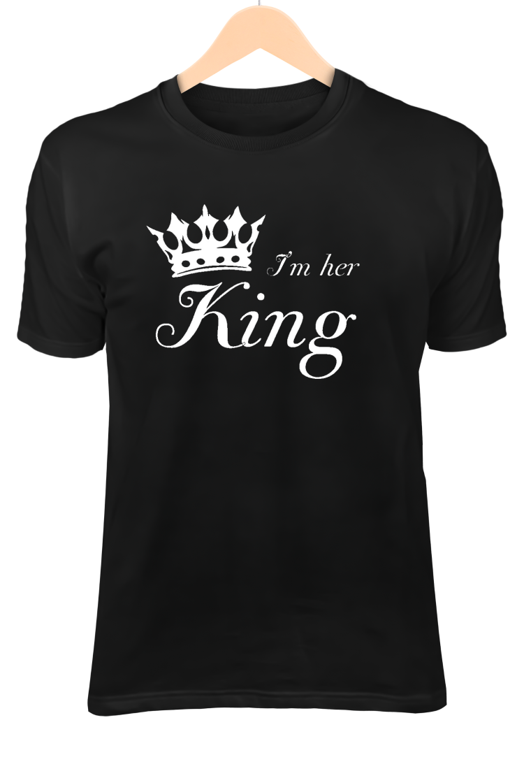 Ανδρική Κοντομάνικη Μπούζα I'm Her King IMHER888
