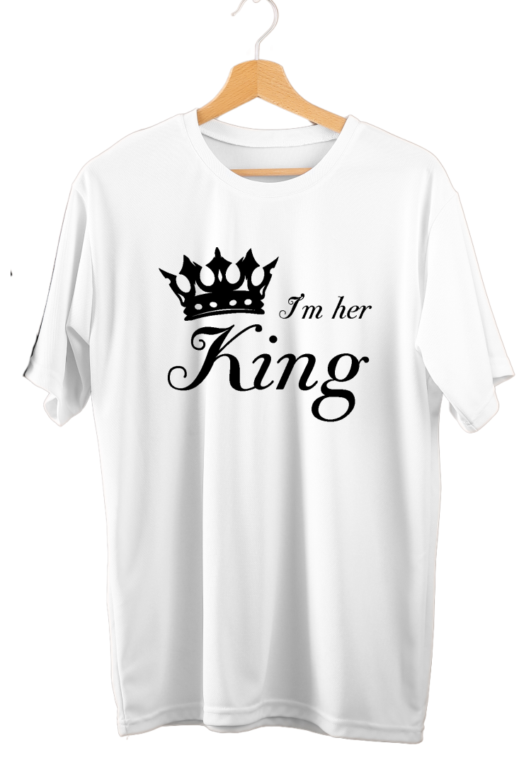 Ανδρική Κοντομάνικη Μπούζα I'm Her King IMHER888