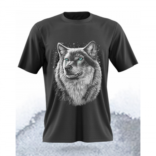 Men's Wolf T-Shirt OB773