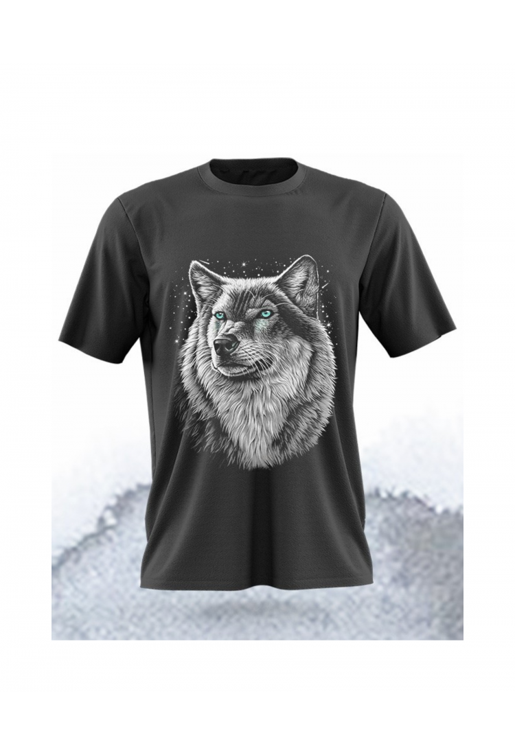 Men's Wolf T-Shirt OB773