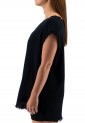 Women's Sleeveless Vintage Blouse 525716
