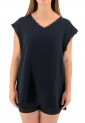 Women's Sleeveless Vintage Blouse 525716 Women's Sleeveless Vintage Blouse 525716