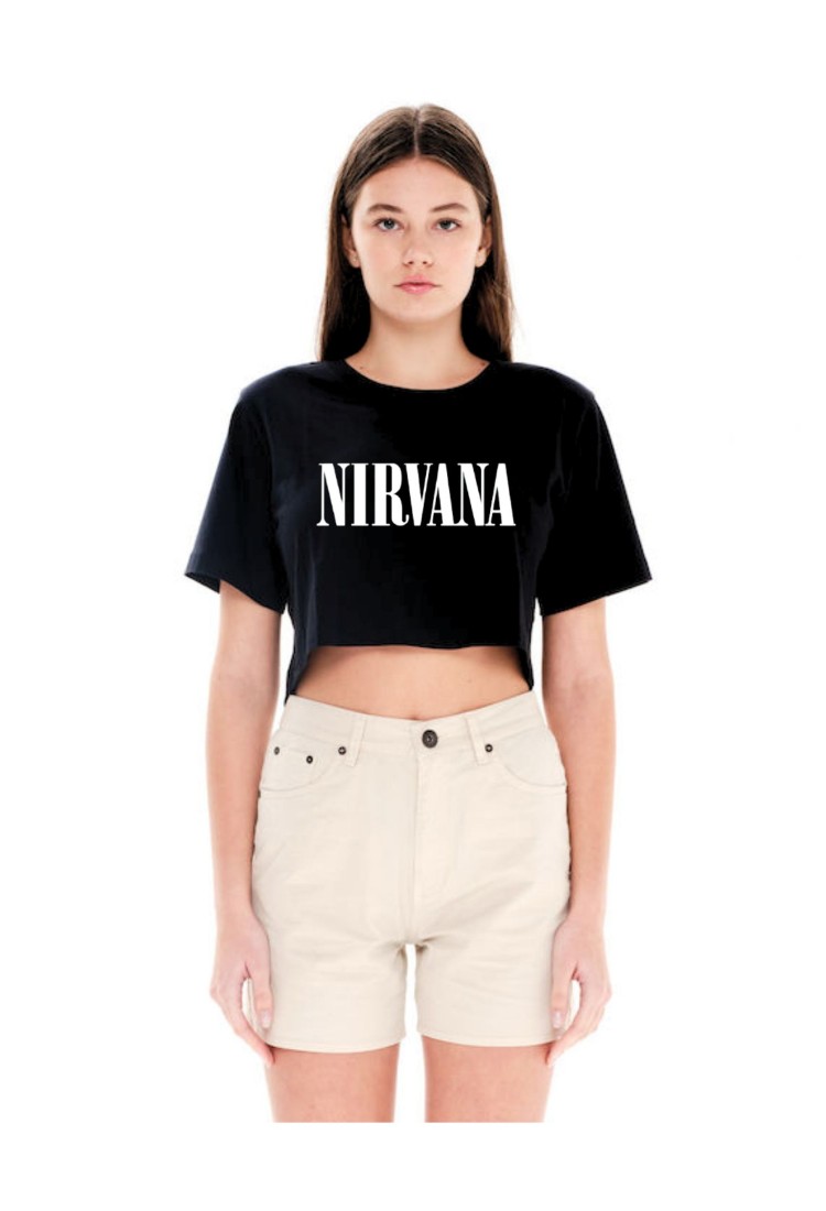 Nirvana Crop Top WCT023 Nirvana Crop Top WCT023
