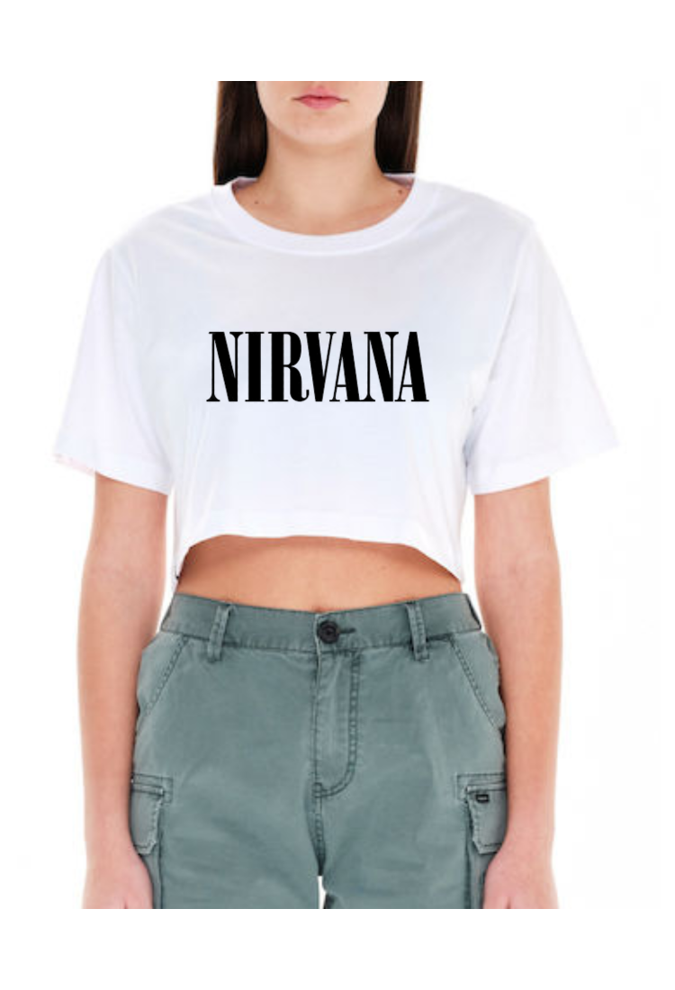 Nirvana Crop Top WCT023 Nirvana Crop Top WCT023