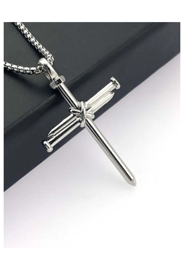 Men's Cross With Double Nails MSC252