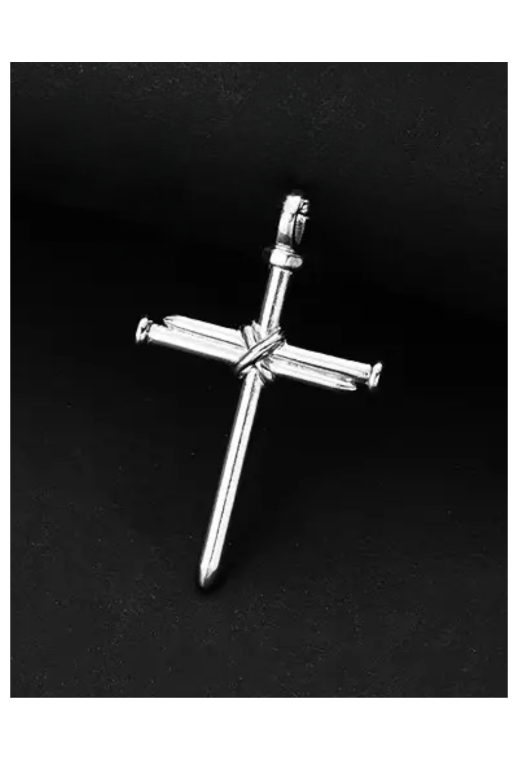Men's Cross With Double Nails MSC252