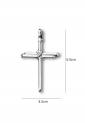 Men's Cross With Double Nails MSC252