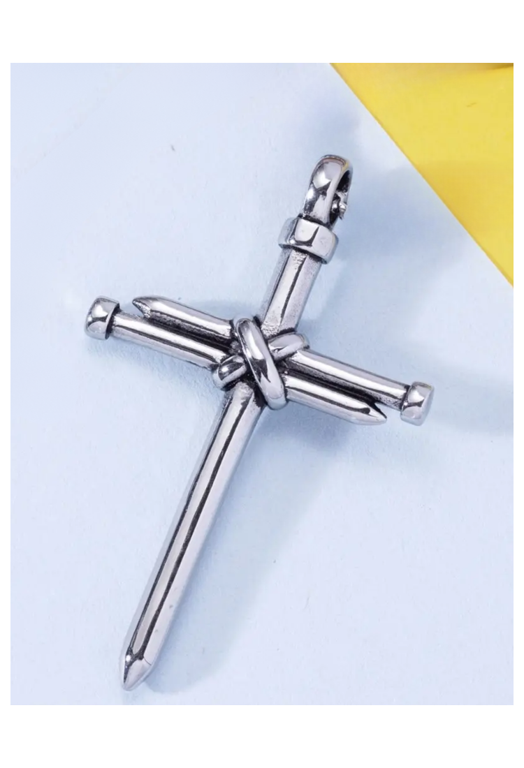 Men's Cross With Double Nails MSC252