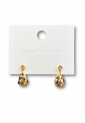 Dangle Earrings With Colored Stones WER318 Dangle Earrings With Colored Stones WER318