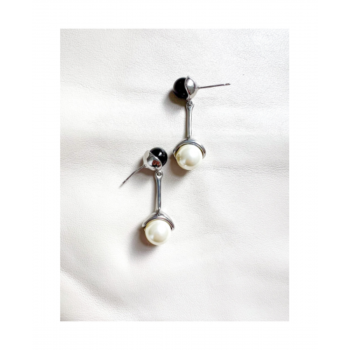 Σκουλαρίκια Drop Pearl Silver WER320