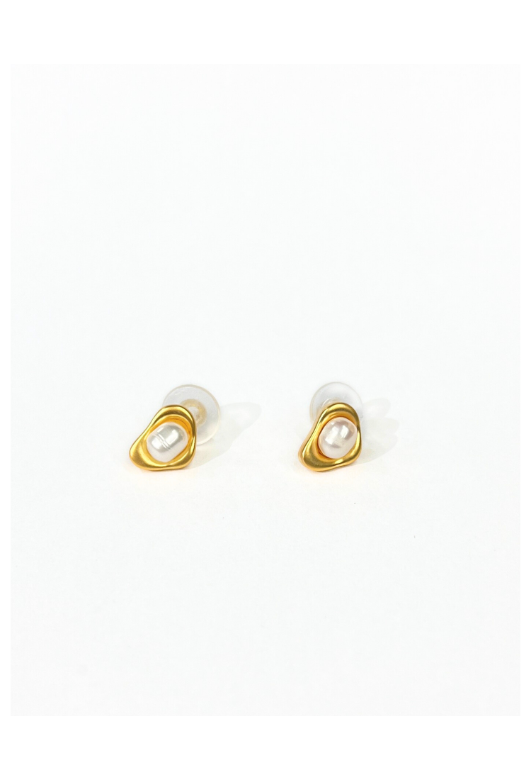 Brass Stud Earrings WER324