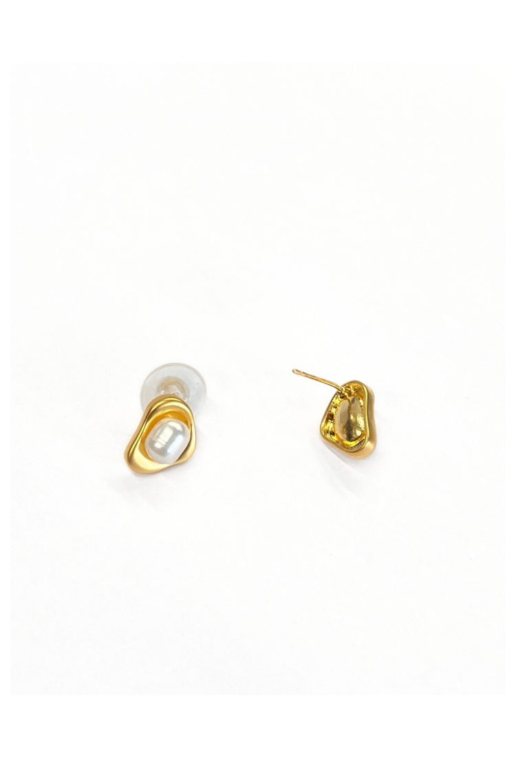 Brass Stud Earrings WER324