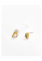 Brass Stud Earrings WER324