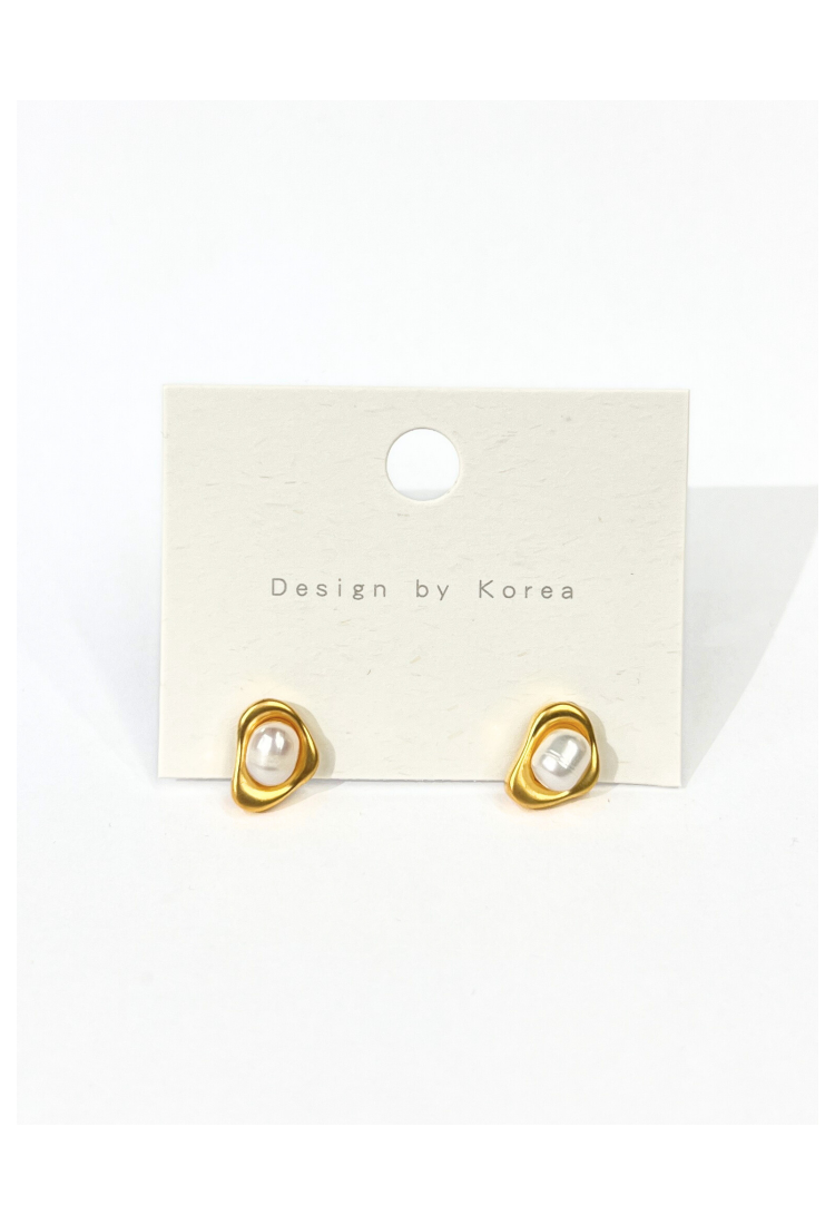 Brass Stud Earrings WER324 Brass Stud Earrings WER324