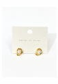 Brass Stud Earrings WER324 Brass Stud Earrings WER324