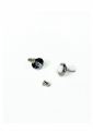 Stud Earrings With White Stone WER325