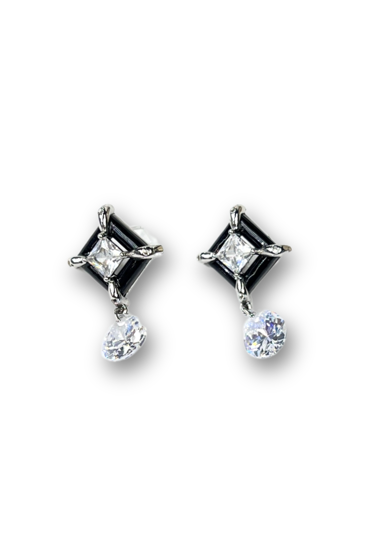 Square Stud Earrings WER327