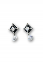Square Stud Earrings WER327