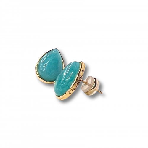 Turquoise Drop Stud Earrings WER329