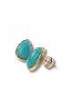 Turquoise Drop Stud Earrings WER329
