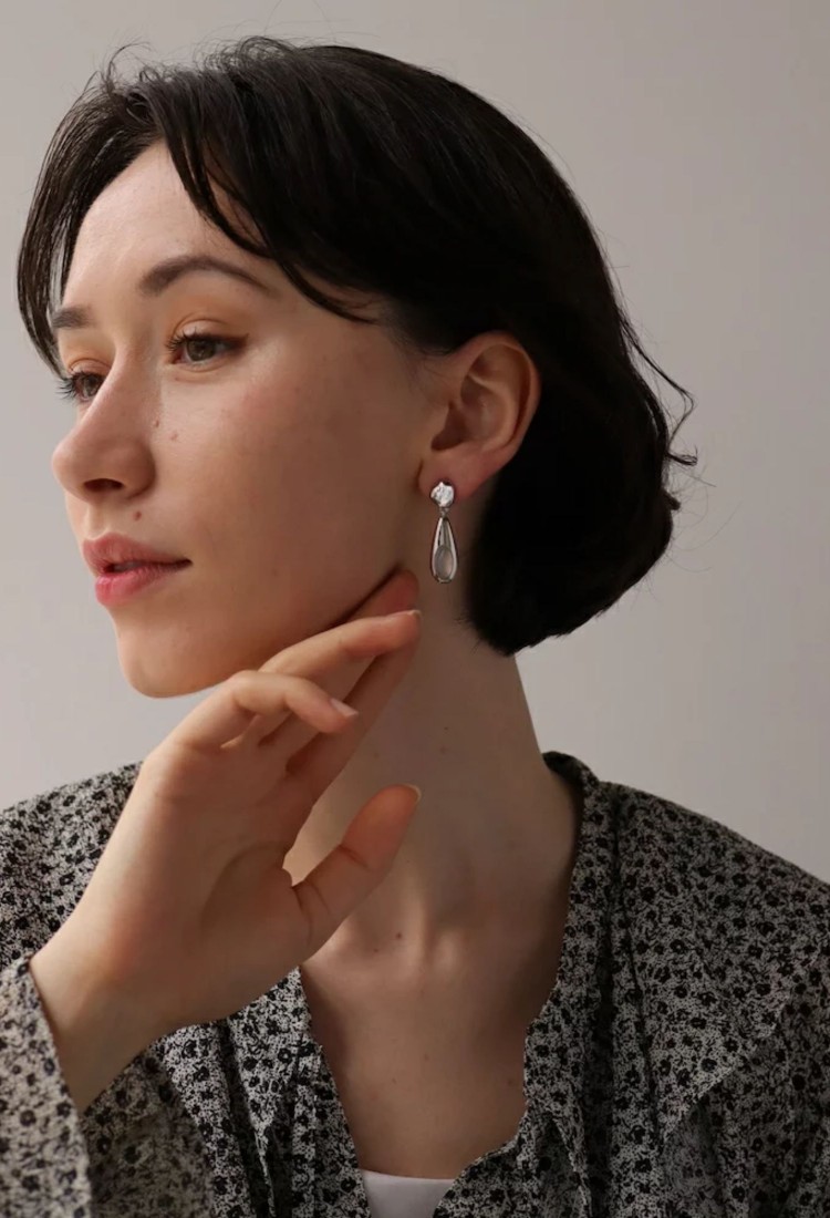 Brass Stud Earrings WER333 Brass Stud Earrings WER333