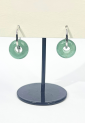 Hoop Earrings With Beads WER338