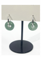 Hoop Earrings With Beads WER338