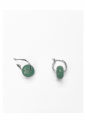 Hoop Earrings With Beads WER338 Hoop Earrings With Beads WER338