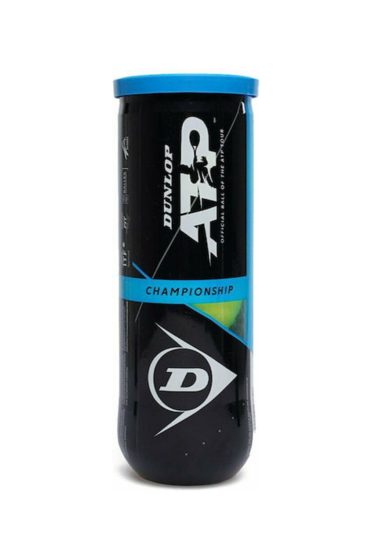 Tennis Balls For Training Dunlop ATP Championship 3pcs 525241 Tennis Balls For Training Dunlop ATP Championship 3pcs 525241