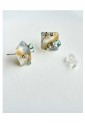 Handmade Resin Cube Earrings WER339