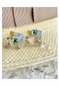 Handmade Resin Cube Earrings WER339