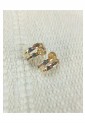 Hoop Earrings Studs With Zircon WER341