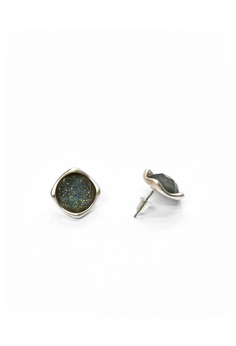 Brass Stud Earrings WER347