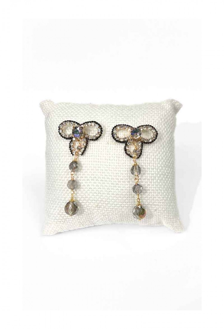 Stud Earrings Bows WER345
