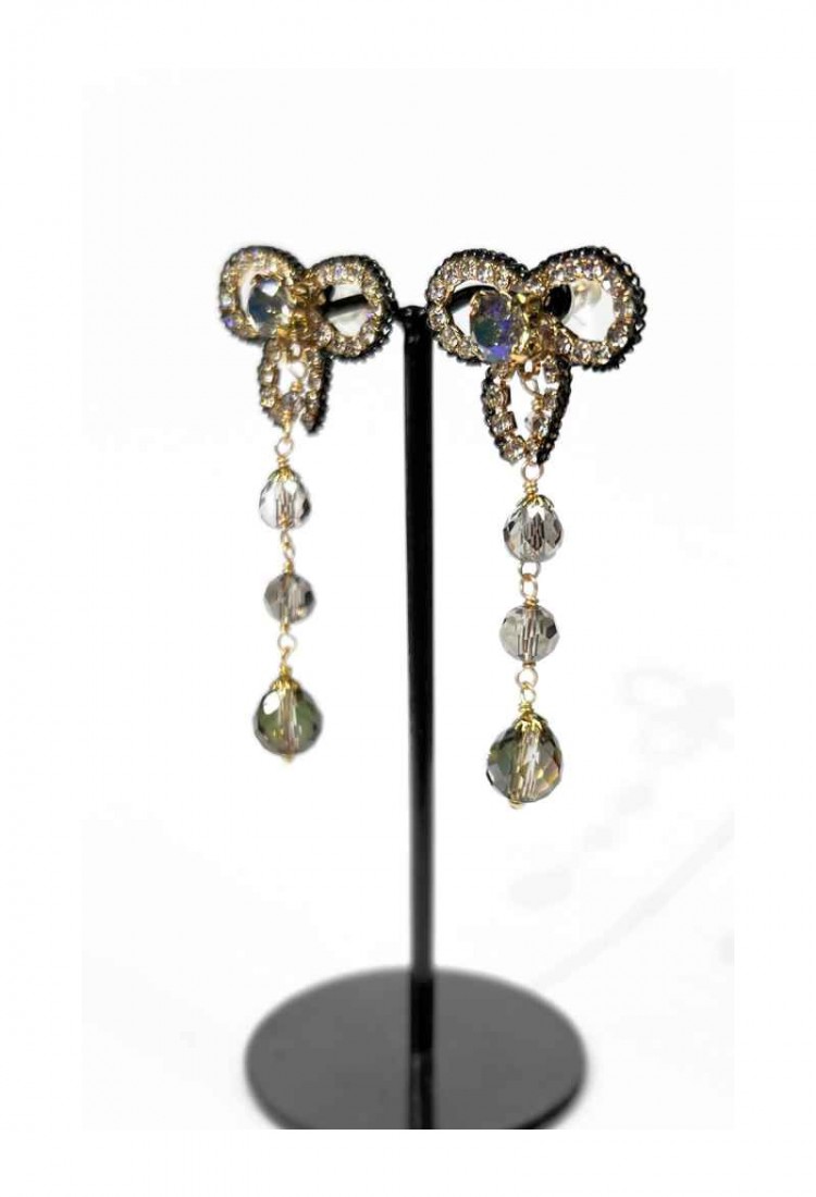 Stud Earrings Bows WER345