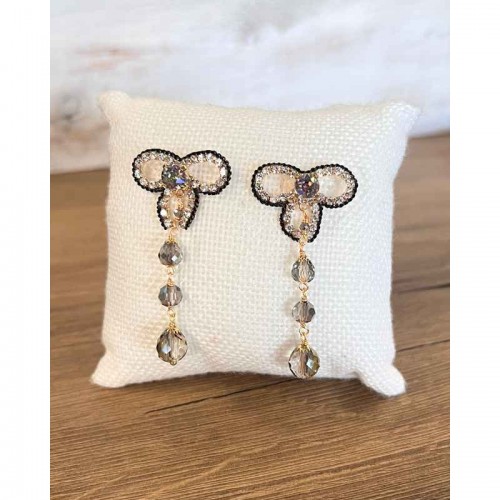 Stud Earrings Bows WER345
