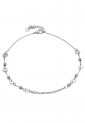 Steel Ankle Bracelet With Zircon LCS3774