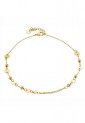 Steel Ankle Bracelet With Zircon LCS3774 Steel Ankle Bracelet With Zircon LCS3774