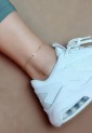 Steel Ankle Bracelet With Balls LCS3703