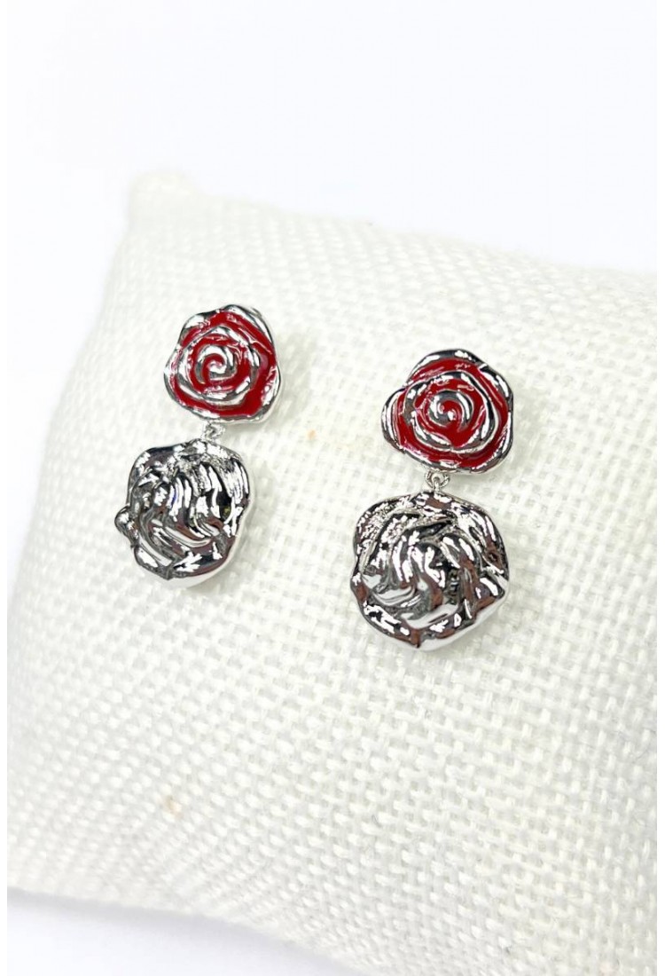 Rose Stud Earrings WER346