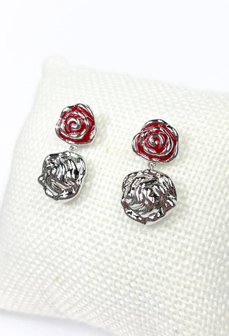 Rose Stud Earrings WER346