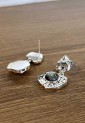 Brass Stud Earrings WER349