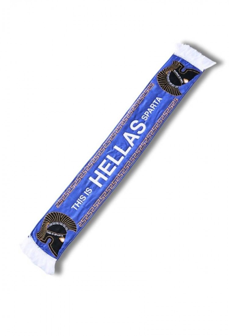 Scarf with Place Names HELLAS This Is Sparta SCB613