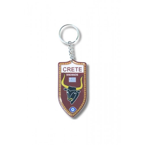 Μπρελόκ Με Τοπωνύμια Crete Μινώταυρος KCG813