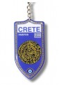 Keychain With Place Names Crete Phaistos Disc KCG811 Keychain With Place Names Crete Phaistos Disc KCG811