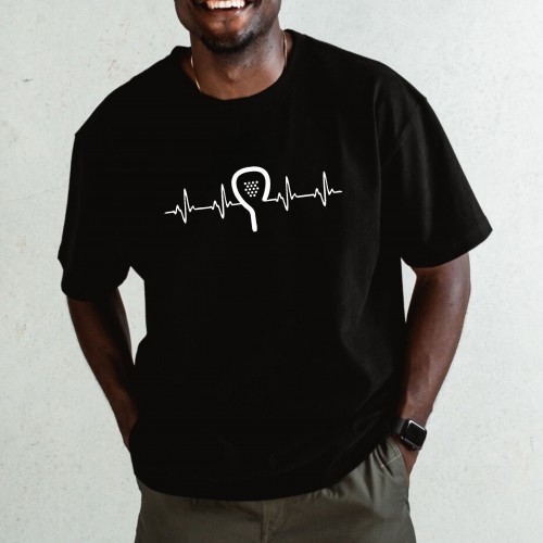Men's Padel T-Shirt Heartbeat MTP811