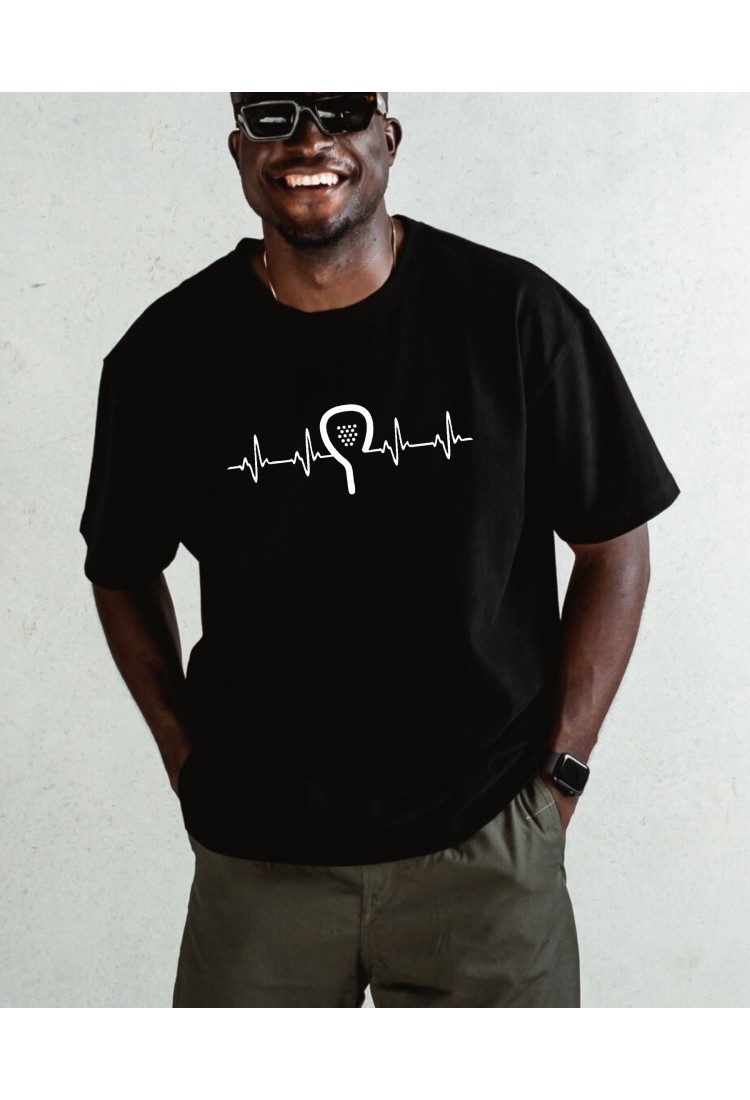 Men's Padel T-Shirt Heartbeat MTP811