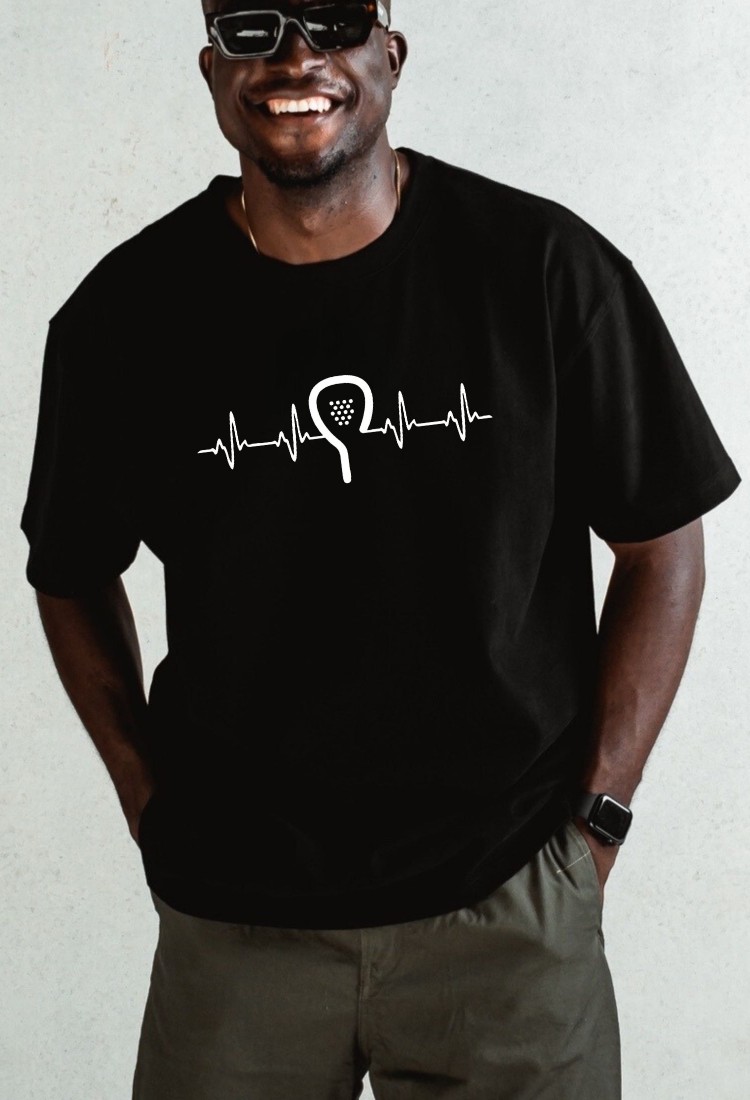 Men's Padel T-Shirt Heartbeat MTP811