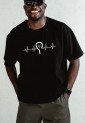 Men's Padel T-Shirt Heartbeat MTP811