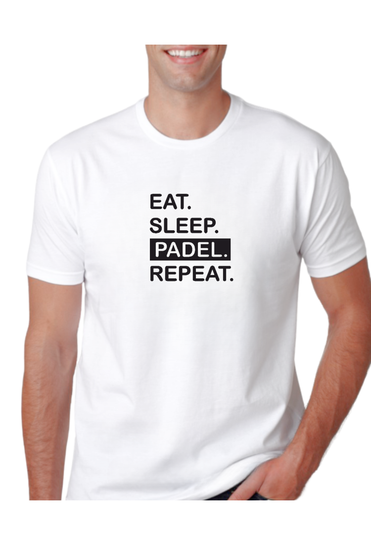 Ανδρική Μπλούζα EAT. SLEEP. PADEL. REPEAT. MTP813 Ανδρική Μπλούζα EAT. SLEEP. PADEL. REPEAT. MTP813
